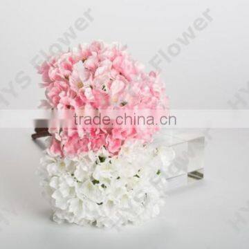 real touch cheap artificial flower silk purple hydrangea