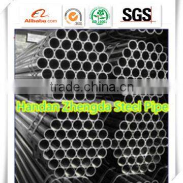 1/2''-8'' Q195-Q235 Black ERW Round Hollow Section Mild Steel Pipe