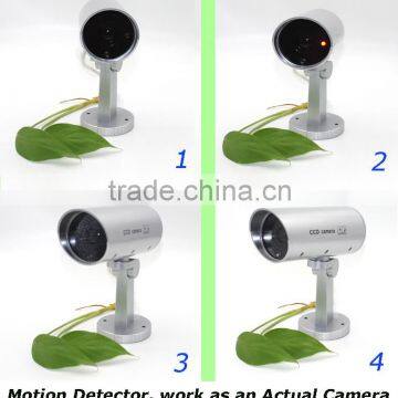 CCTV Security Fake Dummy Camera Outdoor Bullet Camera with 30 Units Illuminating LEDs