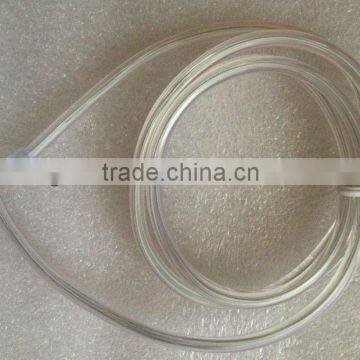 transparent dual el wire/ double el wire/ two core inside el wire in transparent blue