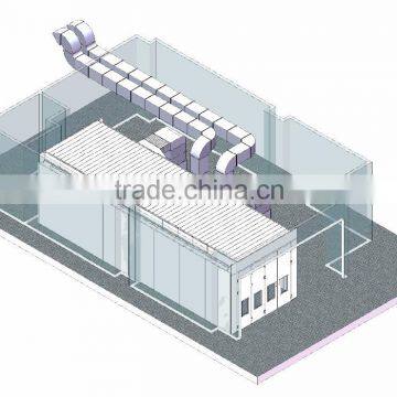 JF rim spray booth spray tanning paint cabin from china