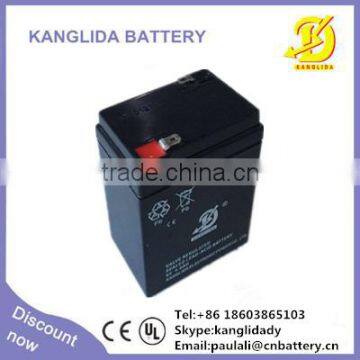 6V 4AH Rechargeable Sealed Lead Acid Battery for LED Lantern photo-3