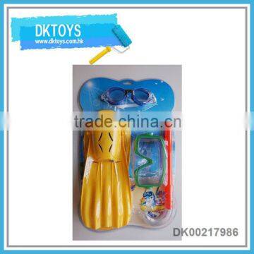 Swimming toys set flippers toy set for kids