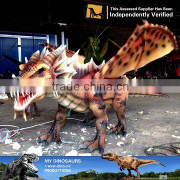 MY Dino-C062 Animated Fiberglass Dragon Statue for Outdoor Decoration