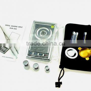 30g Hot Sale Portable 0.001g Pocket Digital Diamond Scale