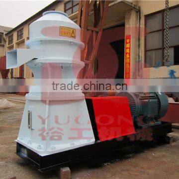 Zhengzhou Flat Die Capacity 0.8 - 1.0 t/h Biomass Sawdust Briquette Machine