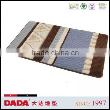 DADA modern style design chenille no hair removal bathroom rug anti slip mat super absorbent carpet