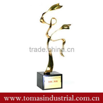 newly custom shape clear plastic replica trophy