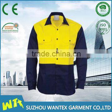 new style high quality hi vis fashion t shirt for women with long sleeves