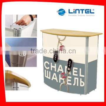 cosmetic folding marketing food promotion display counter