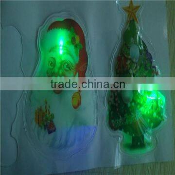 Promotional gifts custom PVC LED light sticker paper