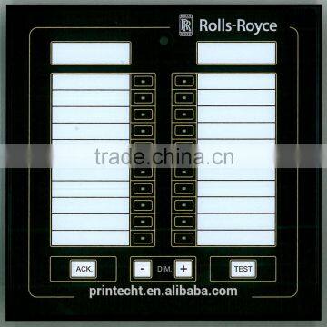 aluminum push button switch with pcb mount