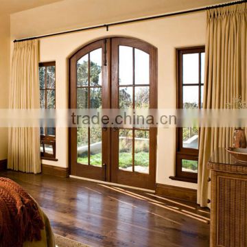 Arched luxury main double door designs for houses