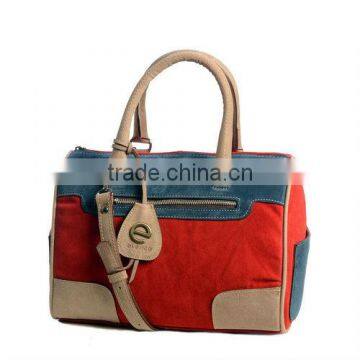 Handbag suede serie 850