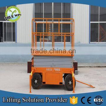 SJY0.5-14 hydraulic mobile electric scissor man lift