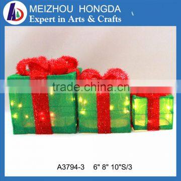 LED Fabric Gift Box Light Christmas Decoration Light