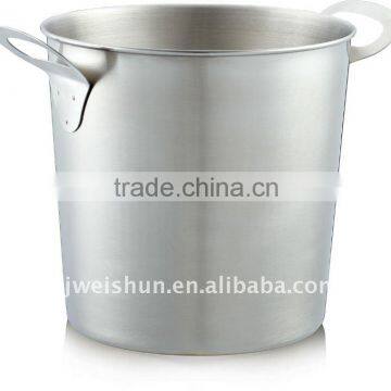 5000ml silver champagne ice bucket with handle