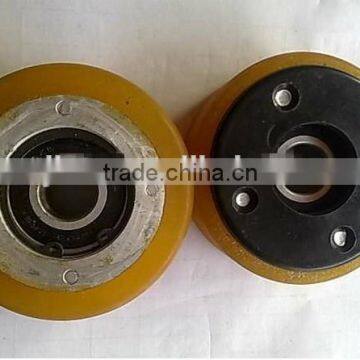 Escalator Handrail Roller 80mm, 80x36mm, bearing 6203, 80x36x6203