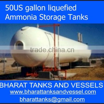 50US gallon liquefied Ammonia Storage Tanks