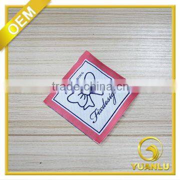 cheap cloth tag fashion woven label wholesale