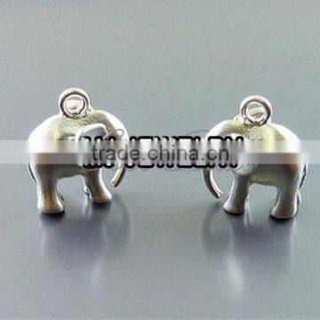 Factory Manufacturer 925sterling r Silver Elephant Jewelry Findings&components photo-3