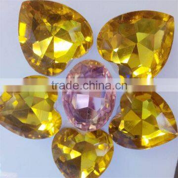 Best seller excellent quality non hotfix crystal rhinestone from manufacturer