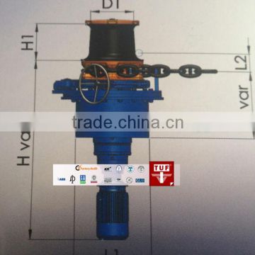 electric capstan winches