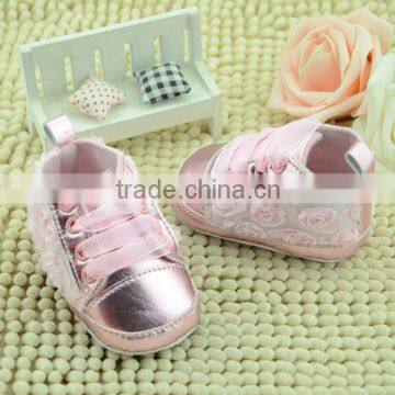 Cute Rose Baby Girl Todder Sports Shoes 2016
