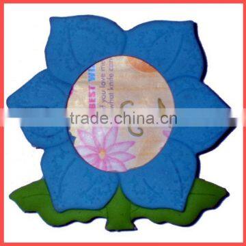 beauty flower 3d photo frame for plant