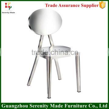 2016 New brushed stainless steel chair furniture