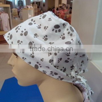 100% cooton nurse cap