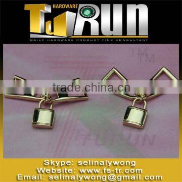 China wholesale high quality metal handbag lock ,bag lock