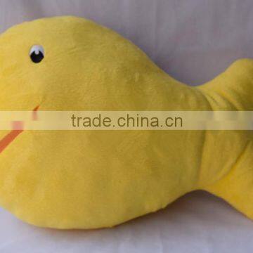 Hola yellow fish custom plush toy/plush tou/Stuffed toys