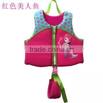 (Hot Selling) Kid's Mermaid Neoprene Life Jacket