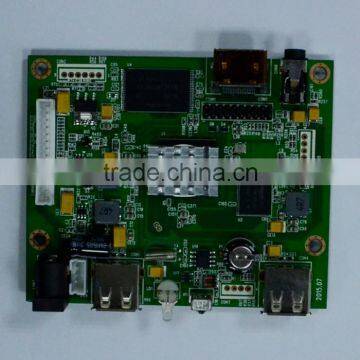 Support Playlist and Split Screen Function usb flash drive pcba 94v0 pcb board
