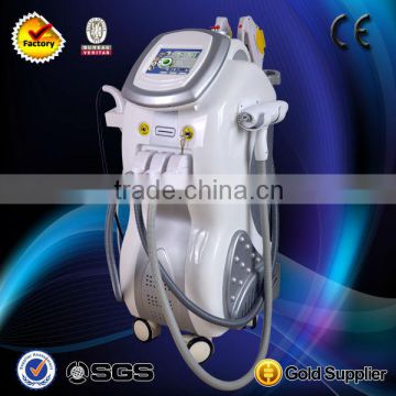 Multifunction 6 in 1 ipl rf nd yag laser for hair and tattoo removal