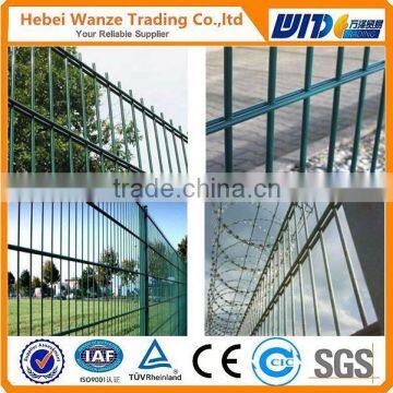 Powder Coated Double Wire Fence/Galvanized Double Wire Fence Panel/Double Wire Fence Factory