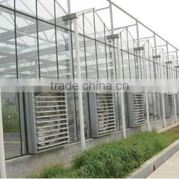 Air circulation fan for greenhouse