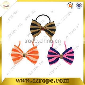 Hair Band With Bow/elastic Band Bow photo-2