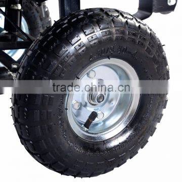 Four Wheel Plastic Tray Garden Dump Cart TC2145 photo-3