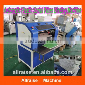 New Multifunction Automatic A4 Paper Book Binding Machine For Plastic Spiral Wire Binding