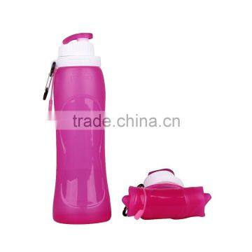 2017 New Silicone Foldable Water Bottle Gym Bottles Bike Water Bottles photo-4