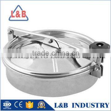 L&B stainless steel manhole cover for chemical tank