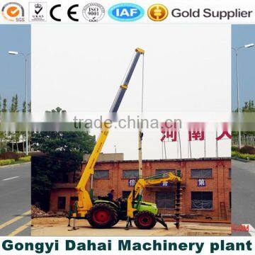 Tractor Post Hole Digger With Hydraulic System for Pole Install photo-4