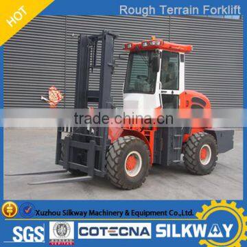 3Ton All Terrain Rough Terrain Forklift All Wheel Drive