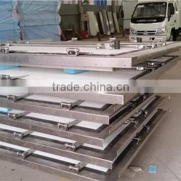 Refrigerated Semi Trailer/low Bed Semitrailer Polystyrene Sandwich Panel Composite Truck Body photo-3