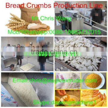 Bread crumb process line Automatic Machinery design for clients