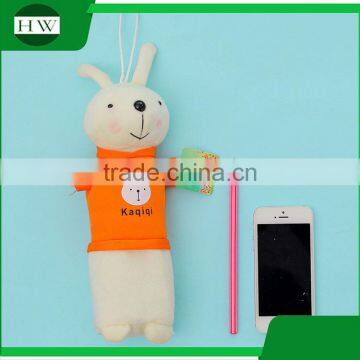 Wholesale Korean School Promotional Gift Customized Plush Pencil Case photo-3