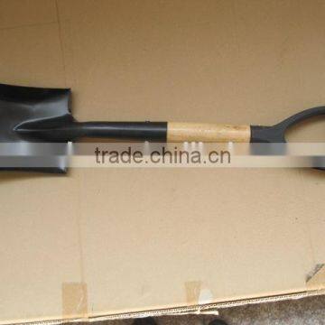 Garden Planting Shovel With Long Wood Handle photo-2