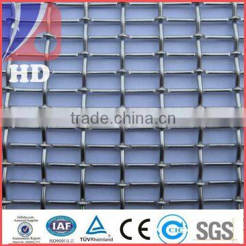 Plain Weaving chrome plated crimped wire mesh